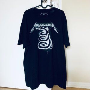 Metallica Black Album T Shirt Size L - Made in Mexico